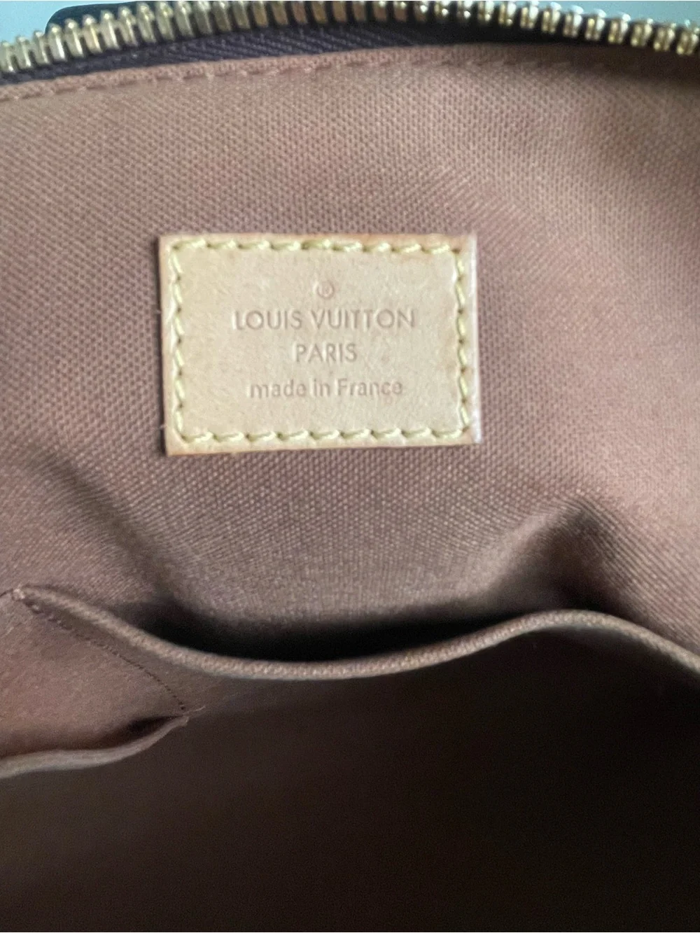 Louis Vuitton Monogram Tivoli Satchel Top Handle